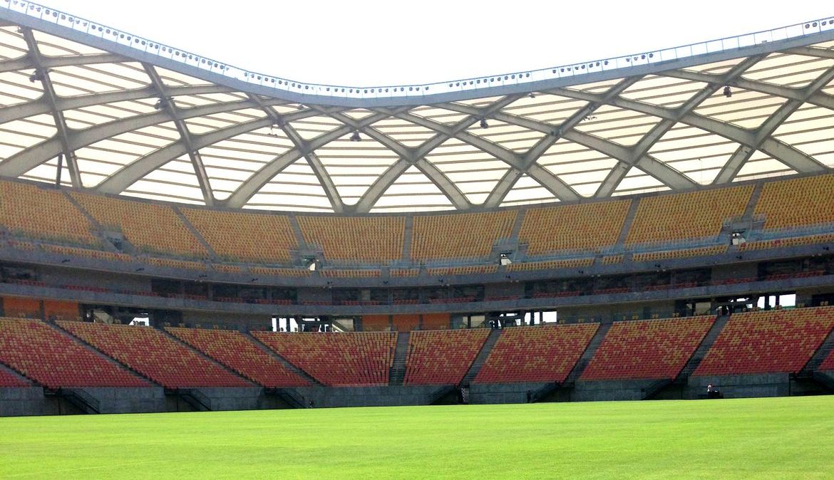 Arena da Amazônia, em Manaus, pode ser um dos locais da Copa América