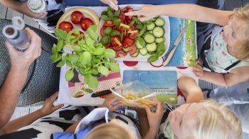No quadro Correspondente Médico, dr. Fernando Gomes explicou como os pais podem ensinar os filhos pequenos a comer melhor