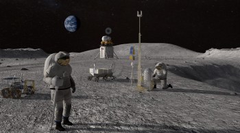 Com objetivo de pousar no polo sul lunar até 2024, programa também colocará a primeira mulher no satélite natural da Terra