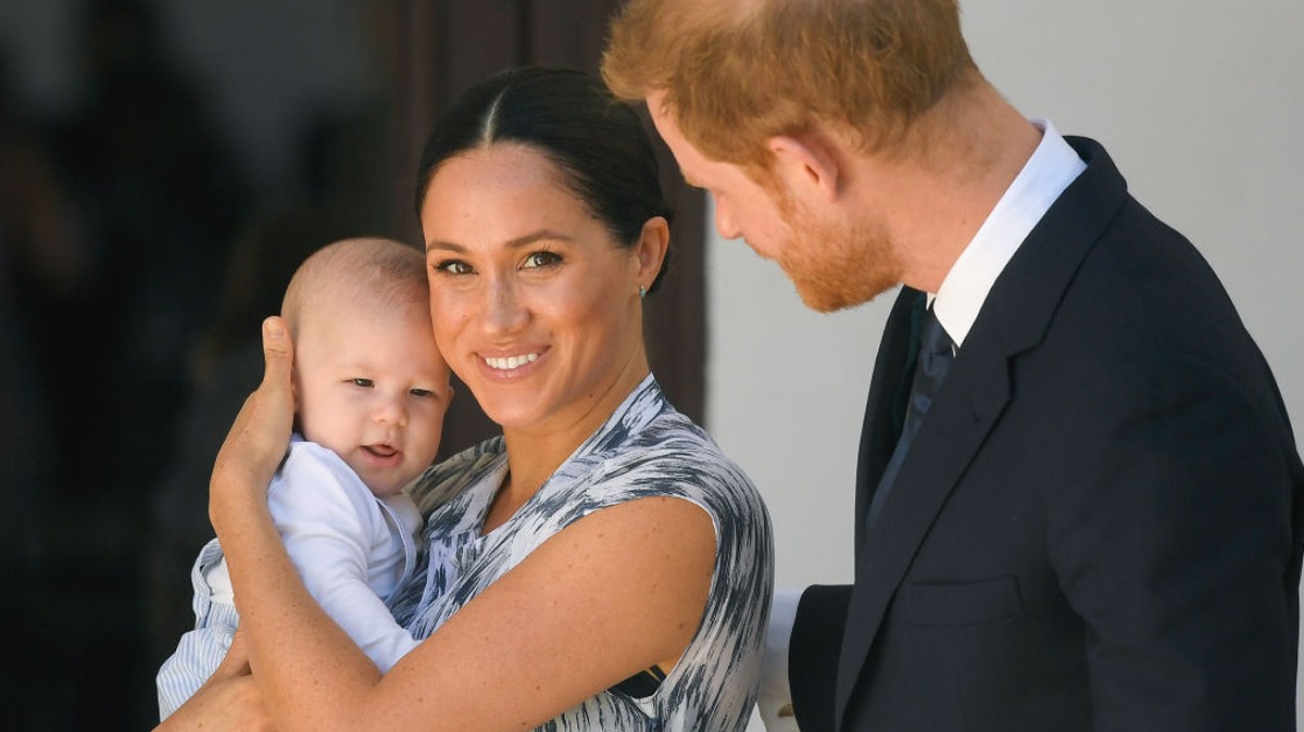 Meghan Markle, Príncipe Harry e o primeiro filho do casal, Archie