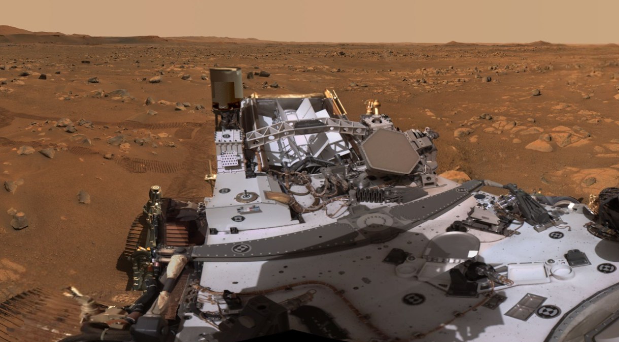 Sonda Perseverance pousou em Marte em 18 de fevereiro