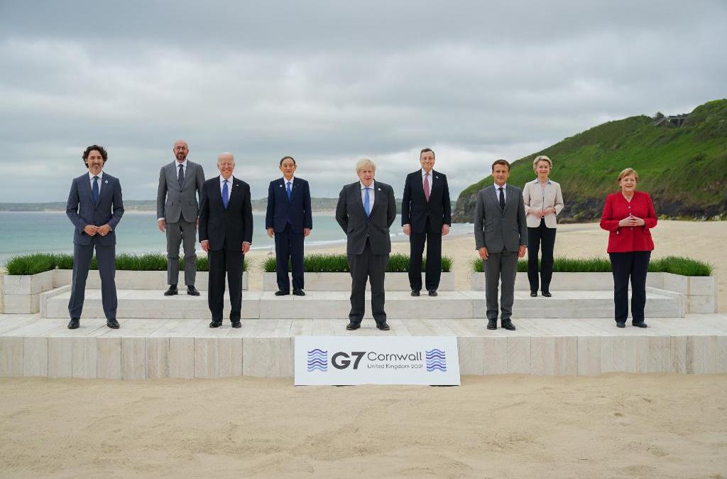Líderes do G7