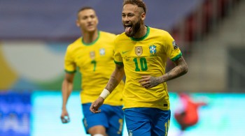 Com gols de Marquinhos e Neymar, Seleção larga na competição com vitória em Brasília