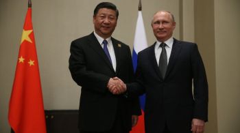 Líder chinês encontrou com Vladmir Putin durante a Conferência sobre Interação e Medidas de Fortalecimento da Confiança na Ásia