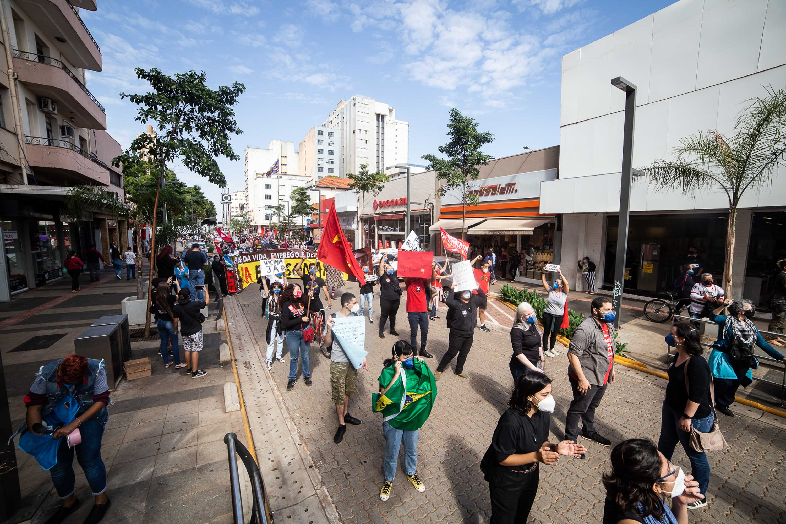 Manifestação em Campo Grande 19 de junho