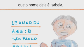 'De Criança para Criança' foi criada para atender escolas e dar voz às crianças com histórias, desenhos e áudio