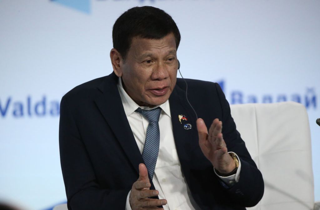 Presidente das Filipinas, Rodrigo Duterte