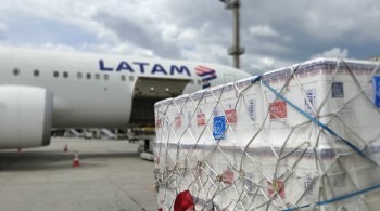 Empresas não cobram pelo serviço; grupo Latam alcança marca de 50 milhões de doses transportadas