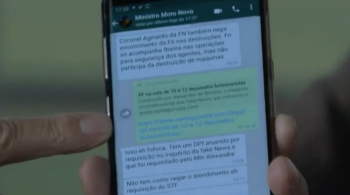 Presidente rebateu depoimento do ex-ministro e mostrou novo trecho de conversa no WhatsApp entre ambos