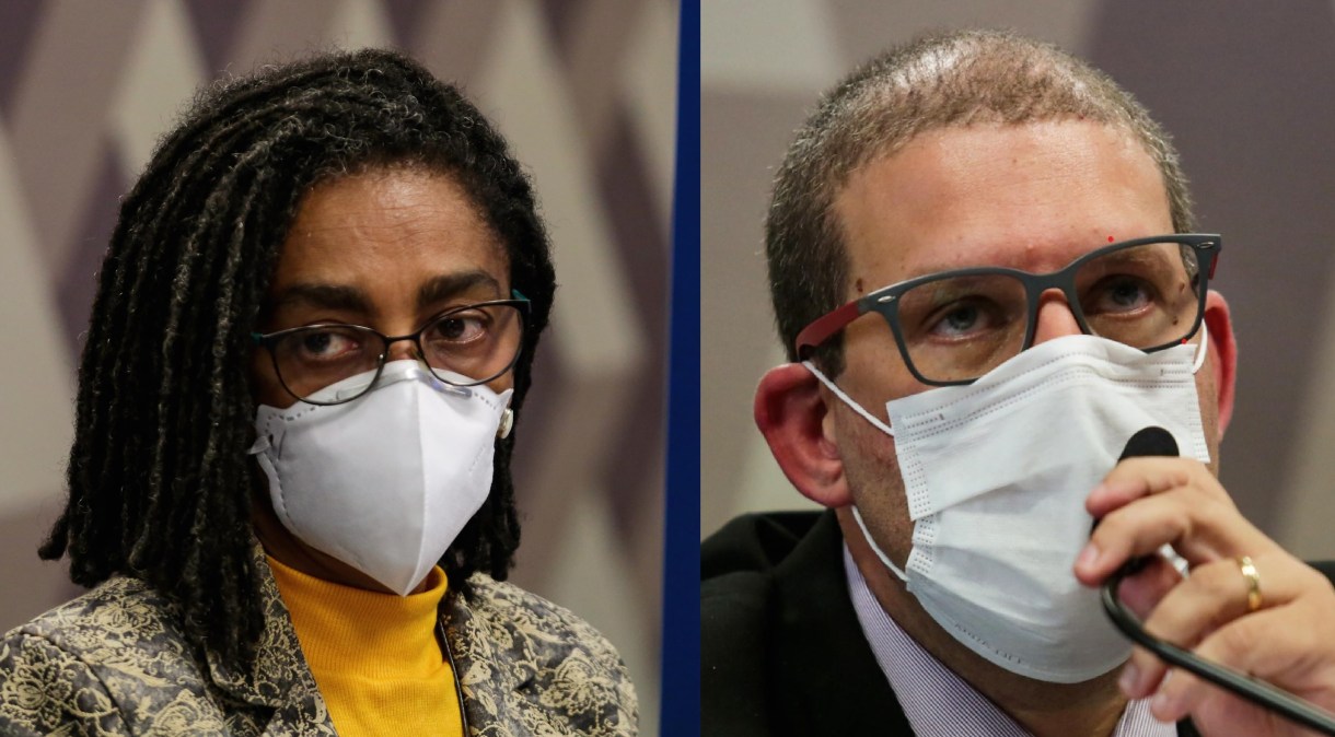Os pesquisadores Jurema Werneck e Pedro Hallal falaram nesta quinta-feira (24) à CPI da Pandemia