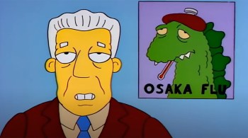 Episódio da mais longeva série da história da TV mostra surto da doença 'Osaka Flu' e, depois, moradores de Springfield são atacados por abelhas assassinas