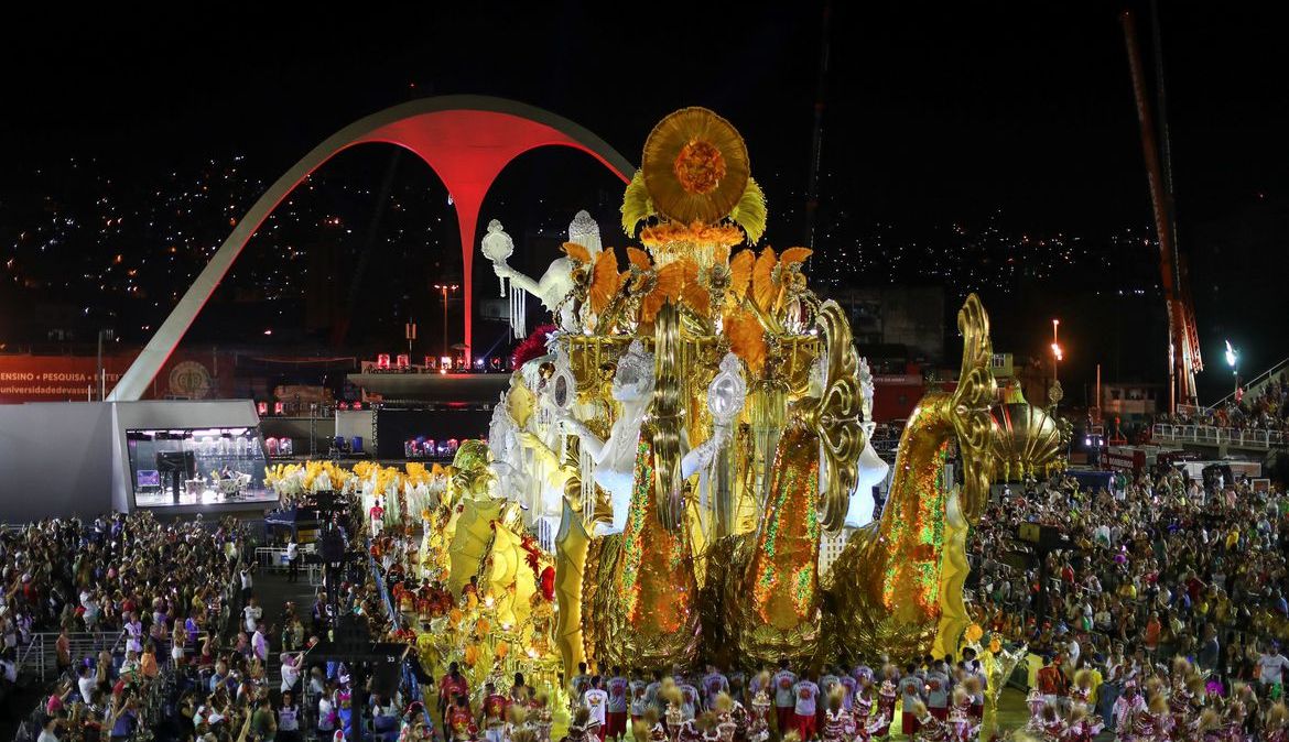 Desfile da Viradouro, campeã do Carnaval do Rio de Janeiro em 2020