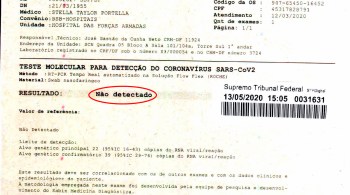 Exames foram feitos em março. O presidente já havia dito que os testes tinham dado negativo, mas se recusava a mostrar os documentos com os resultados