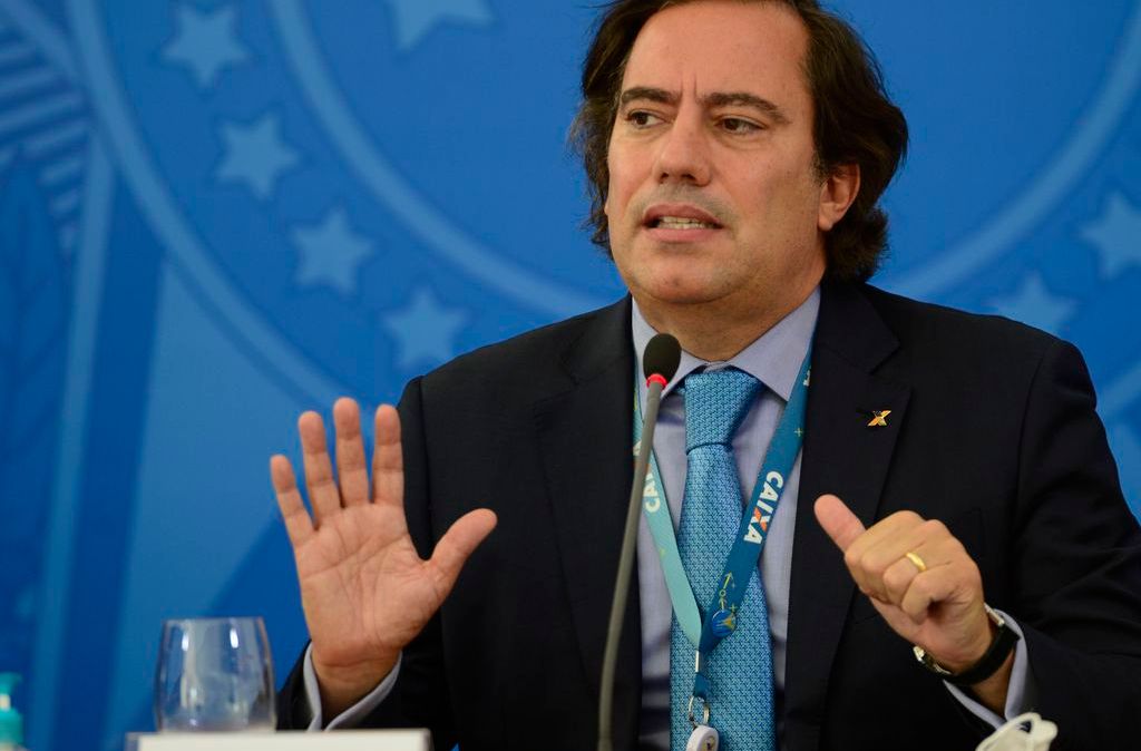 O presidente da Caixa, Pedro Guimarães: apesar da saída de Novaes, nada irá mudar na Caixa 