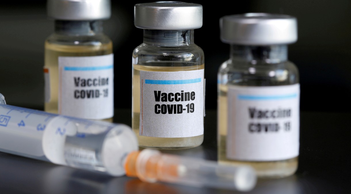 Imagem ilustrativa de vacina contra a Covid-19