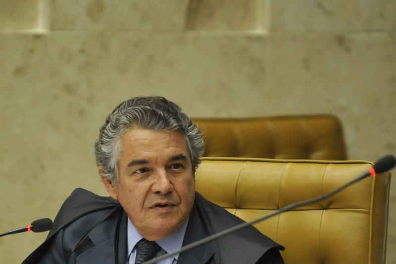O ministro do Supremo Tribunal Federal (STF), Marco Aurélio Mello