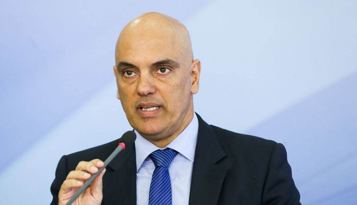 O ministro Alexandre de Moraes, do Supremo Tribunal Federal (STF), foi alvo de ameaças na internet