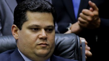 Alcolumbre levou Rodrigo Pacheco para o encontro em uma estratégia para tentar consolidar o apoio de Bolsonaro à candidatura do mineiro ao comando do Senado