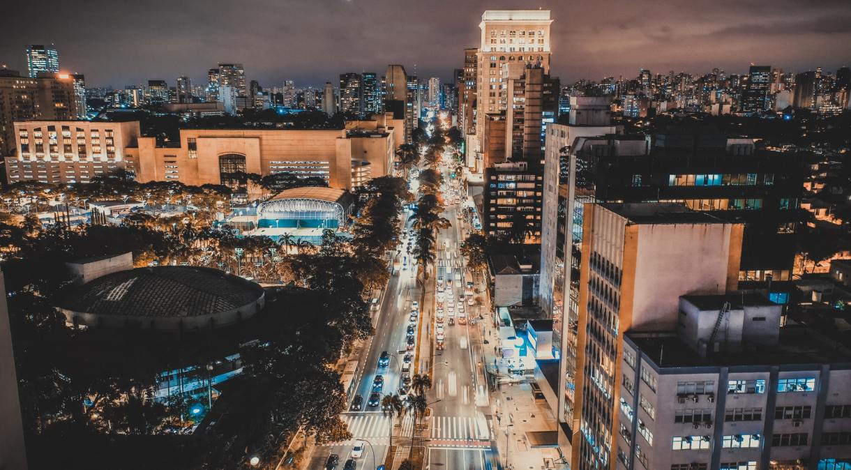 Avenida Faria Lima, centro financeiro na zona sul de São Paulo (SP)