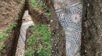 Piso fazia parte de uma vila da Roma antiga encontrada há mais de um século; item arqueológico não deve estar disponível para visitação tão cedo