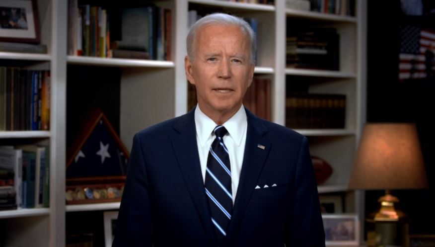 Joe Biden em mensagem de vídeo para o funeral de George Floyd: "Não podemos deixar este momento pensando que podemos viras as costas novamente para o racismo "