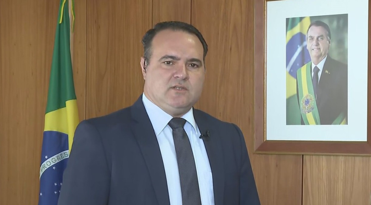 O ministro da Secretaria-Geral, Jorge Oliveira