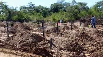 País ainda não conseguiu disponibilizar um local específico para enterrar as vítimas de Covid-19
