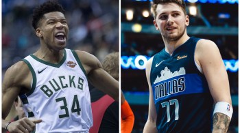 O grego Giannis Antetokounmpo e o esloveno Luka Doncic são frutos de nova fase da liga, que enxerga potencial de atletas ao redor do planeta