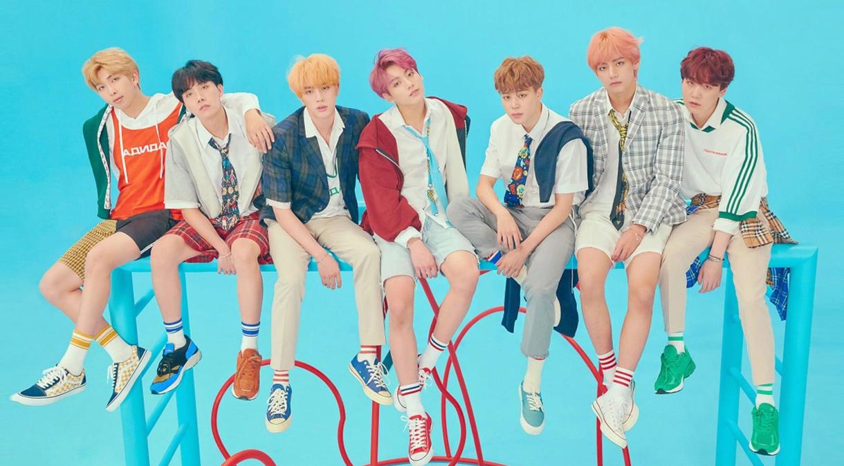 Membros da boy band sul-coreana de k-pop BTS (16.ago.2018)
