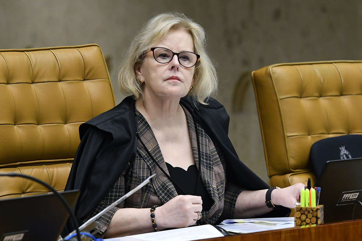 A ministra Rosa Weber, presidente do Tribunal Superior Eleitoral