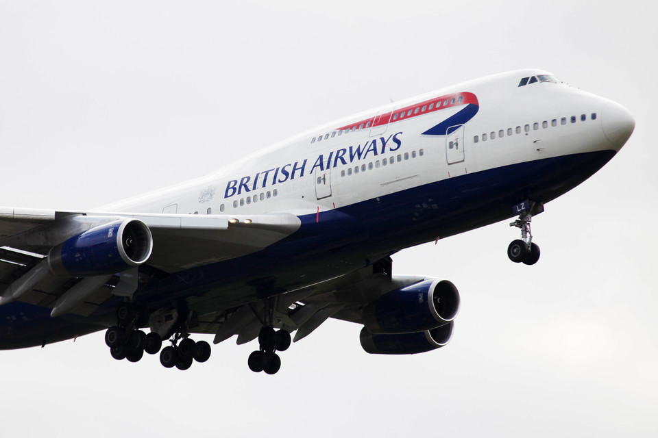 Avião 747-400 da Boeing, o Jumbo, que será aposentado pela British por causa da pandemia