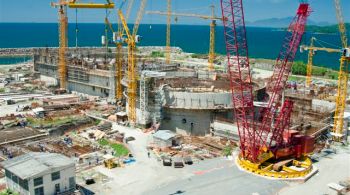 Iniciadas nos anos 1980, obras estão paradas desde 2015. Com conclusão, Eletronuclear projeta fornecer equivalente a 50% do consumo do RJ com energia nuclear