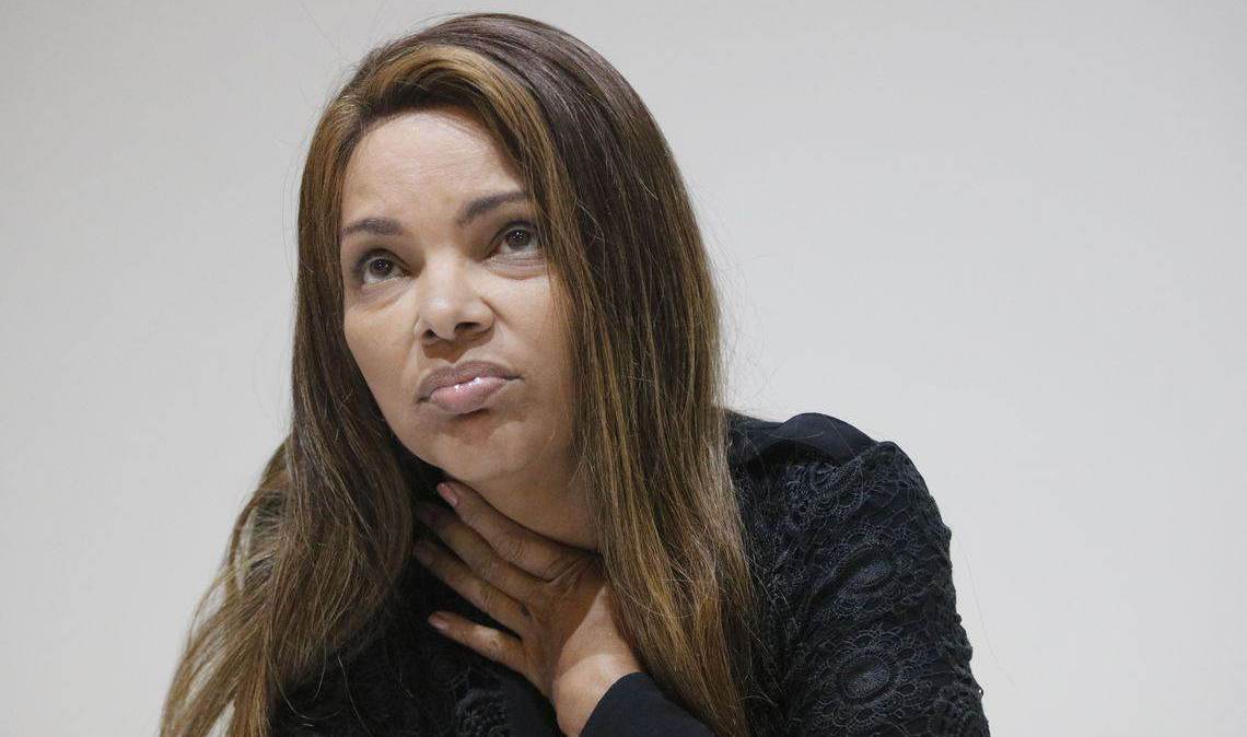 Deputada federal Flordelis (PSD), acusada de estar envolvida na morte do marido
