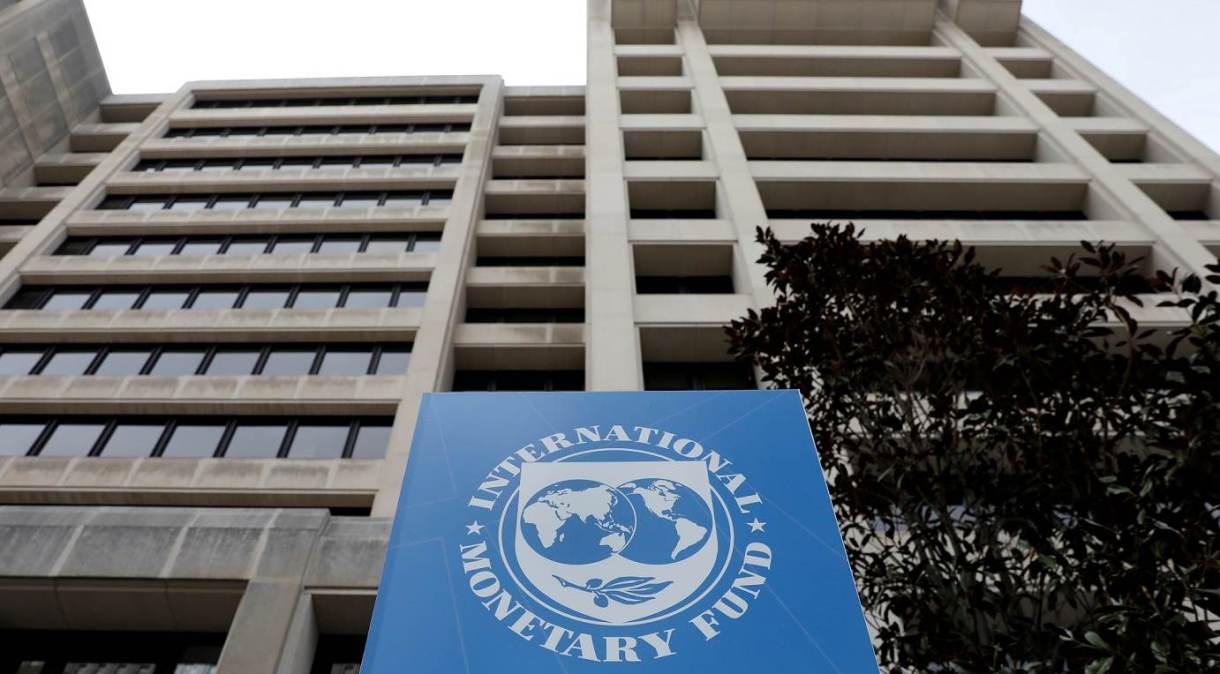 Sede do FMI, em Washington, EUA (08/04/2019)