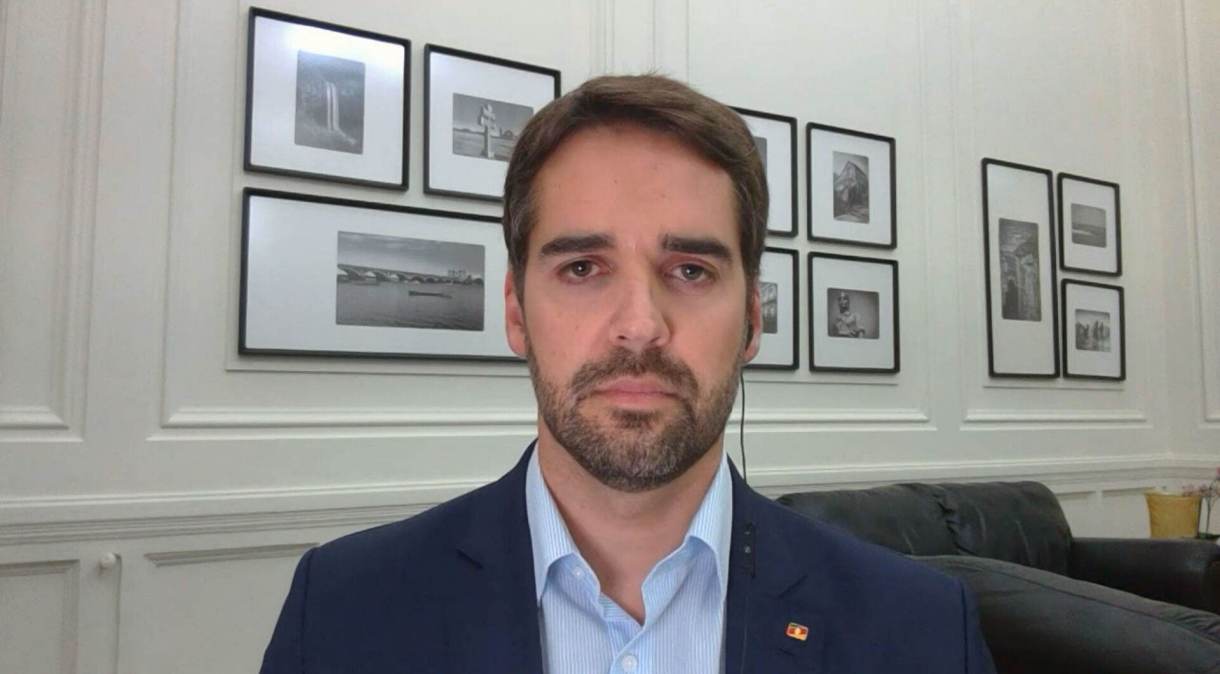 O governador do Rio Grande do Sul, Eduardo Leite (PSDB) (16.mar.2021)
