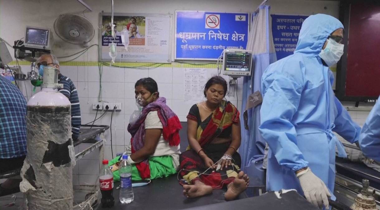 Índia enfrentou segunda onda brutal da pandemia