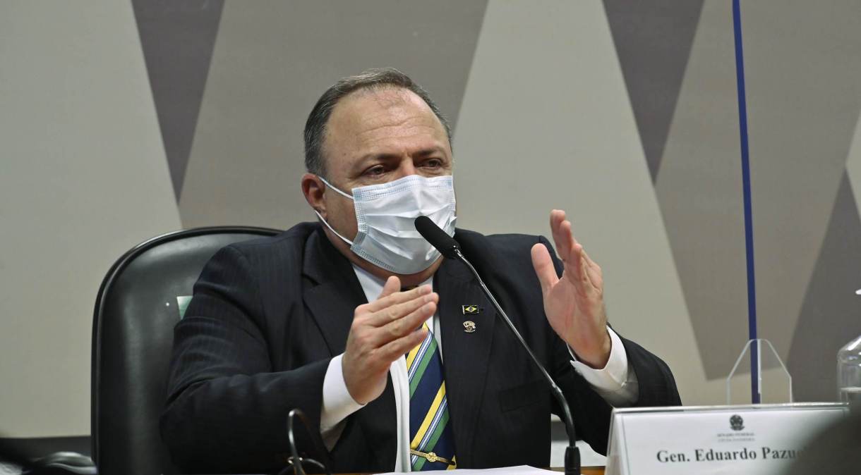 CPI da Pandemia retoma depoimento do ex-ministro da Saúde Eduardo Pazuello
