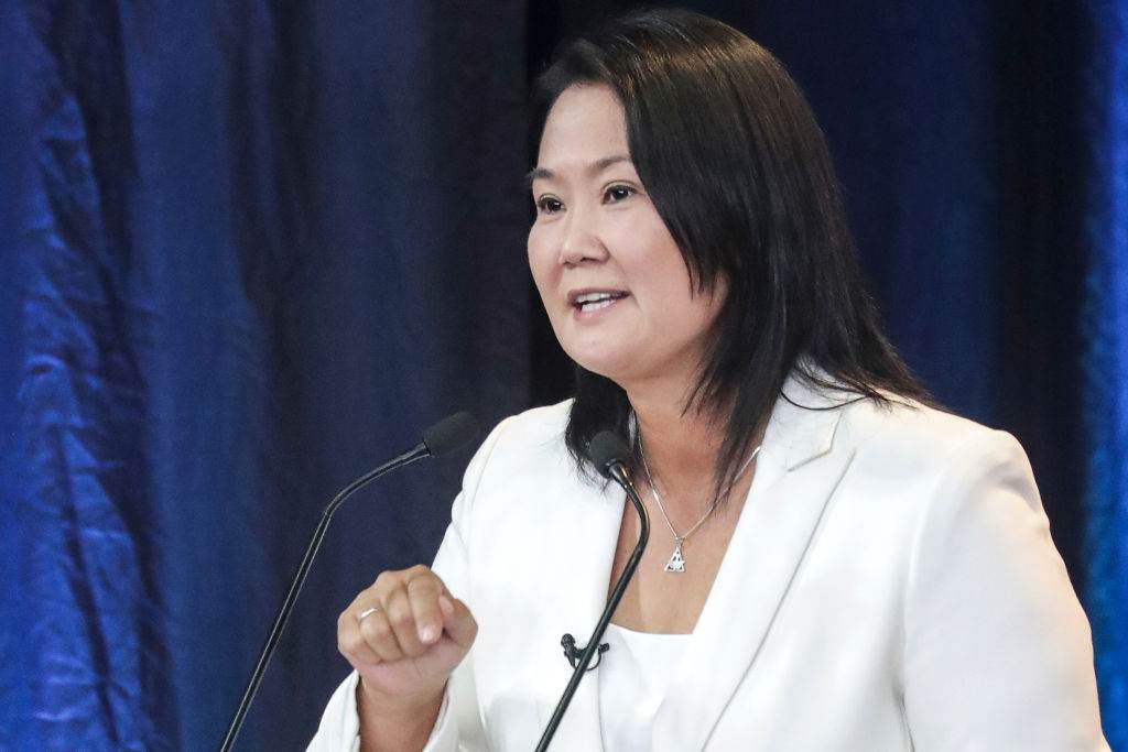 Filha de Alberto Fujimori, Keiko concorreu às eleições presidenciais do Peru em 