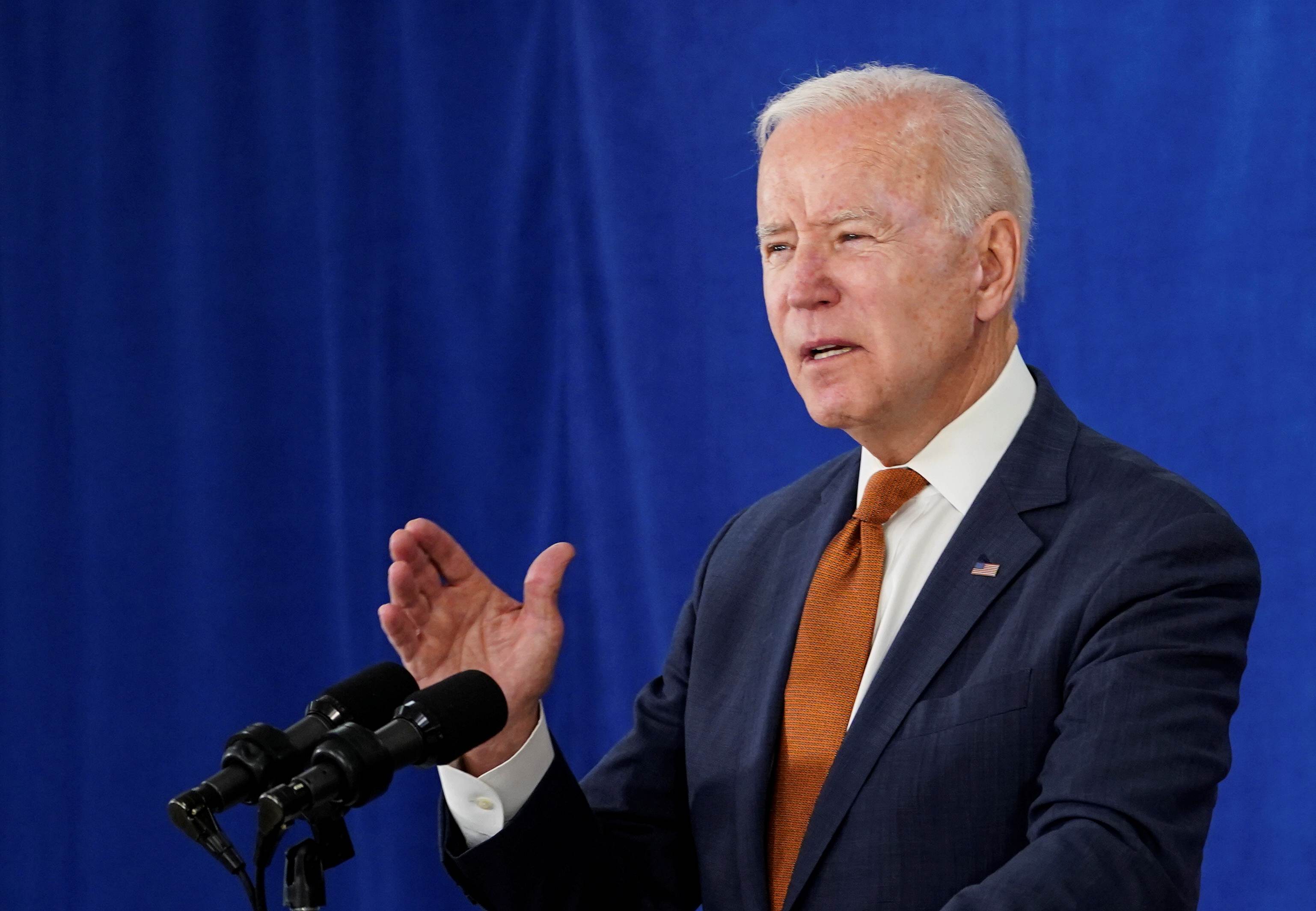 O presidente dos EUA, Joe Biden