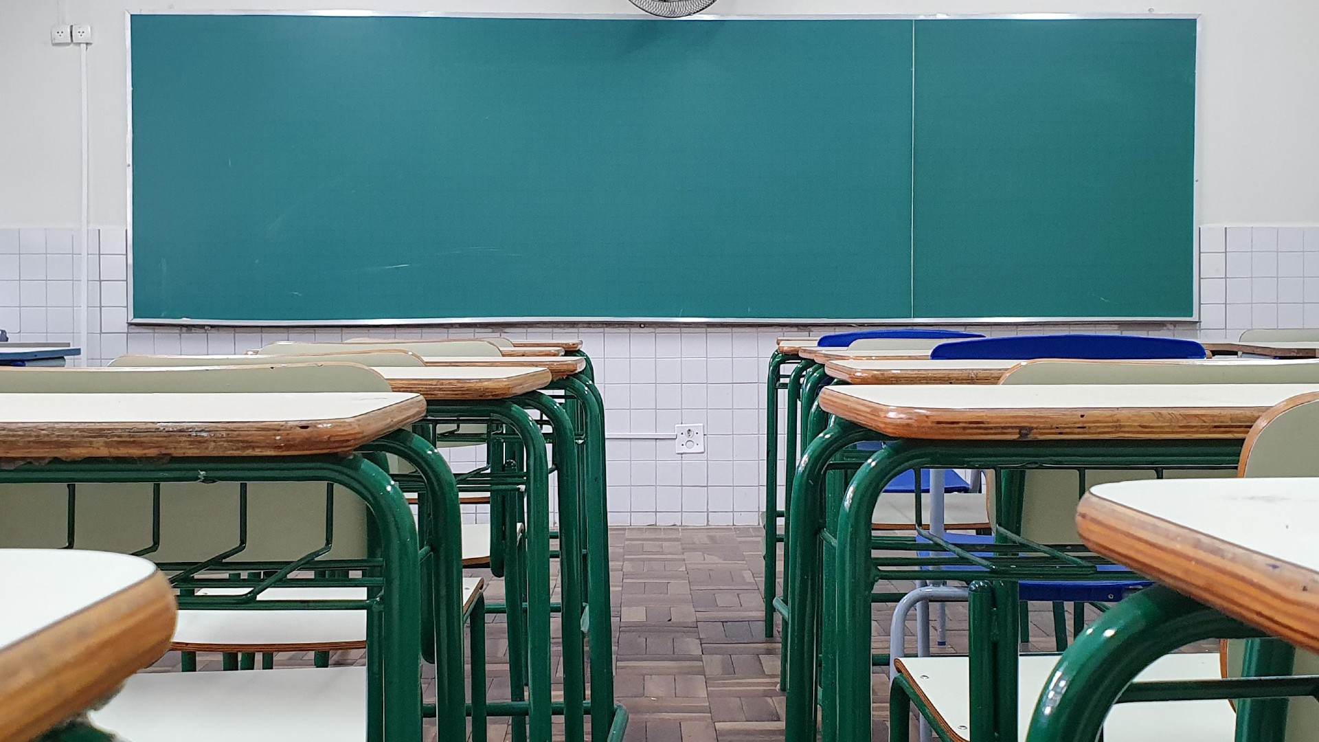 Sala de aula em escola