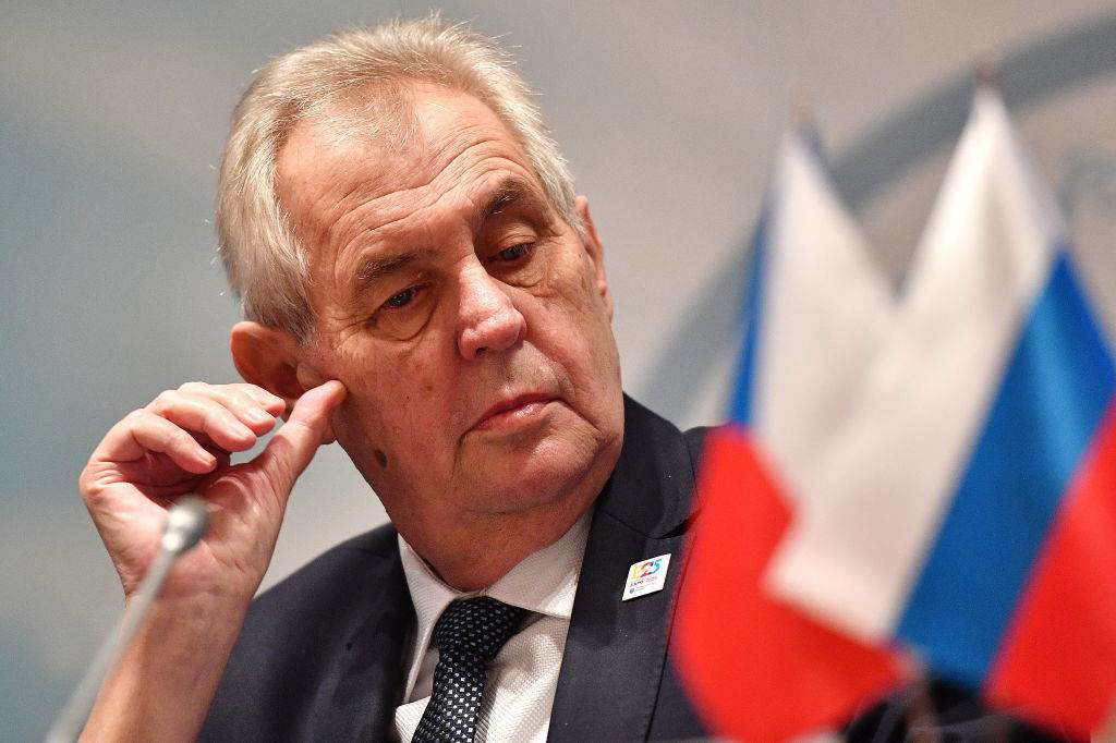 Presidente da República Tcheca, Milos Zeman