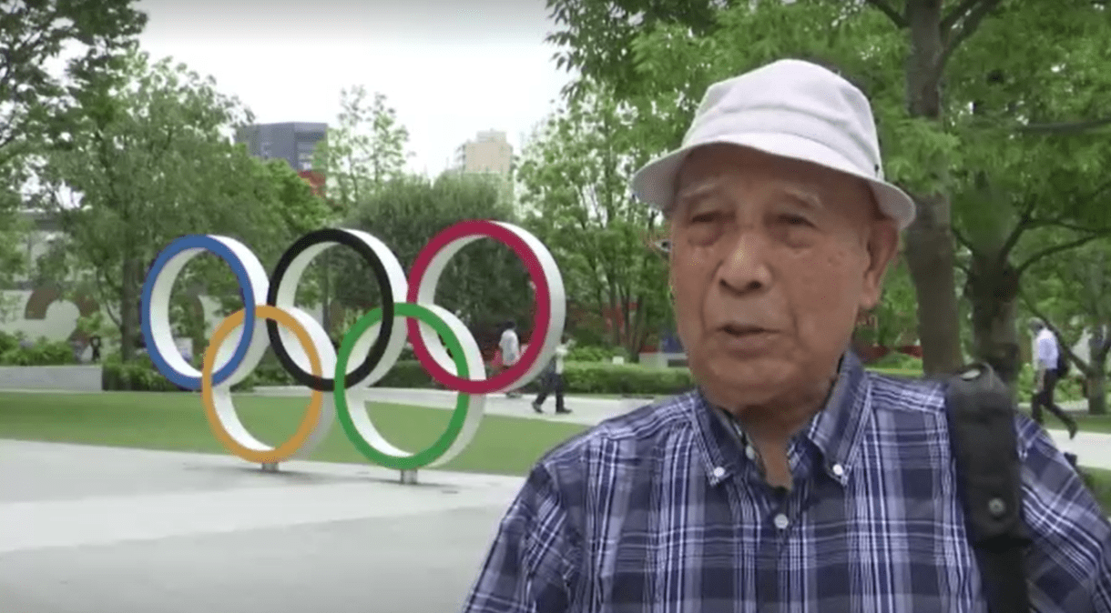 Kohei Jinno foi despejado duas vezes de sua casa para construção e reforma de um estádio olímpico