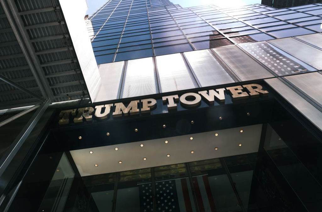 Trump Tower, sede das empresas de Donald Trump, em Nova York