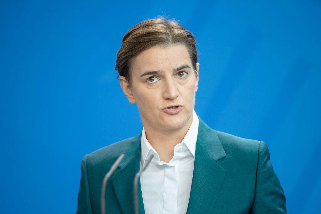 Ana Brnabic é primeira-ministra da Sérvia, na Europa