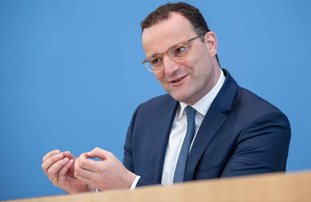 Jens Spahn é ministro da Saúde da Alemanha desde 2018