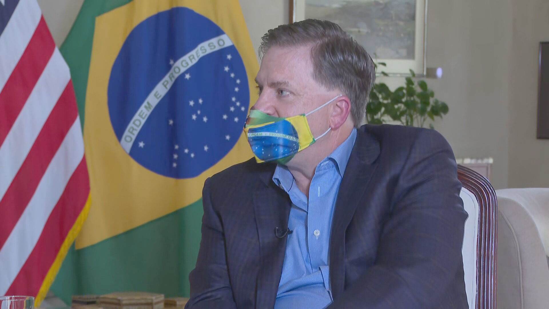 Todd Chapman, embaixador dos Estados Unidos no Brasil (04-07-2021)