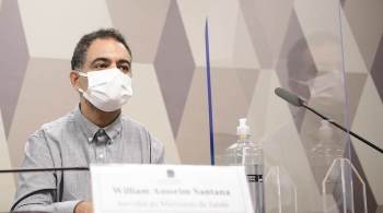 William Amorim Santana foi questionado sobre as negociações do governo federal para a aquisição das vacinas indianas