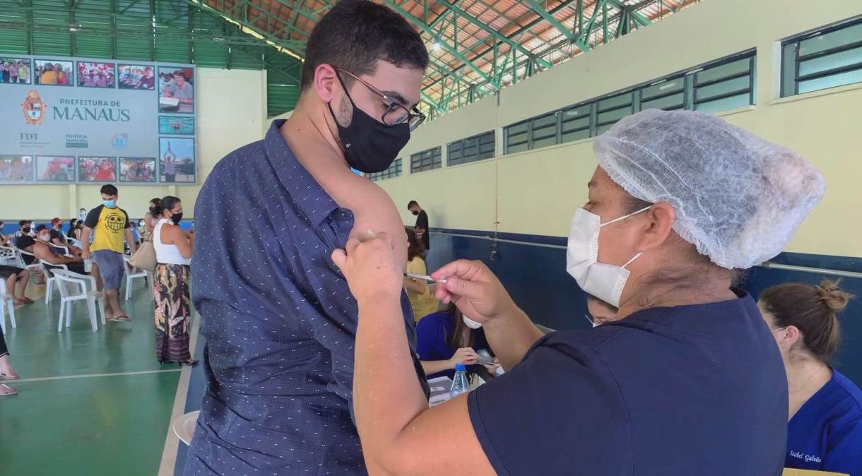 Vacinação de jovens no Amazonas (10.Jul.2021)
