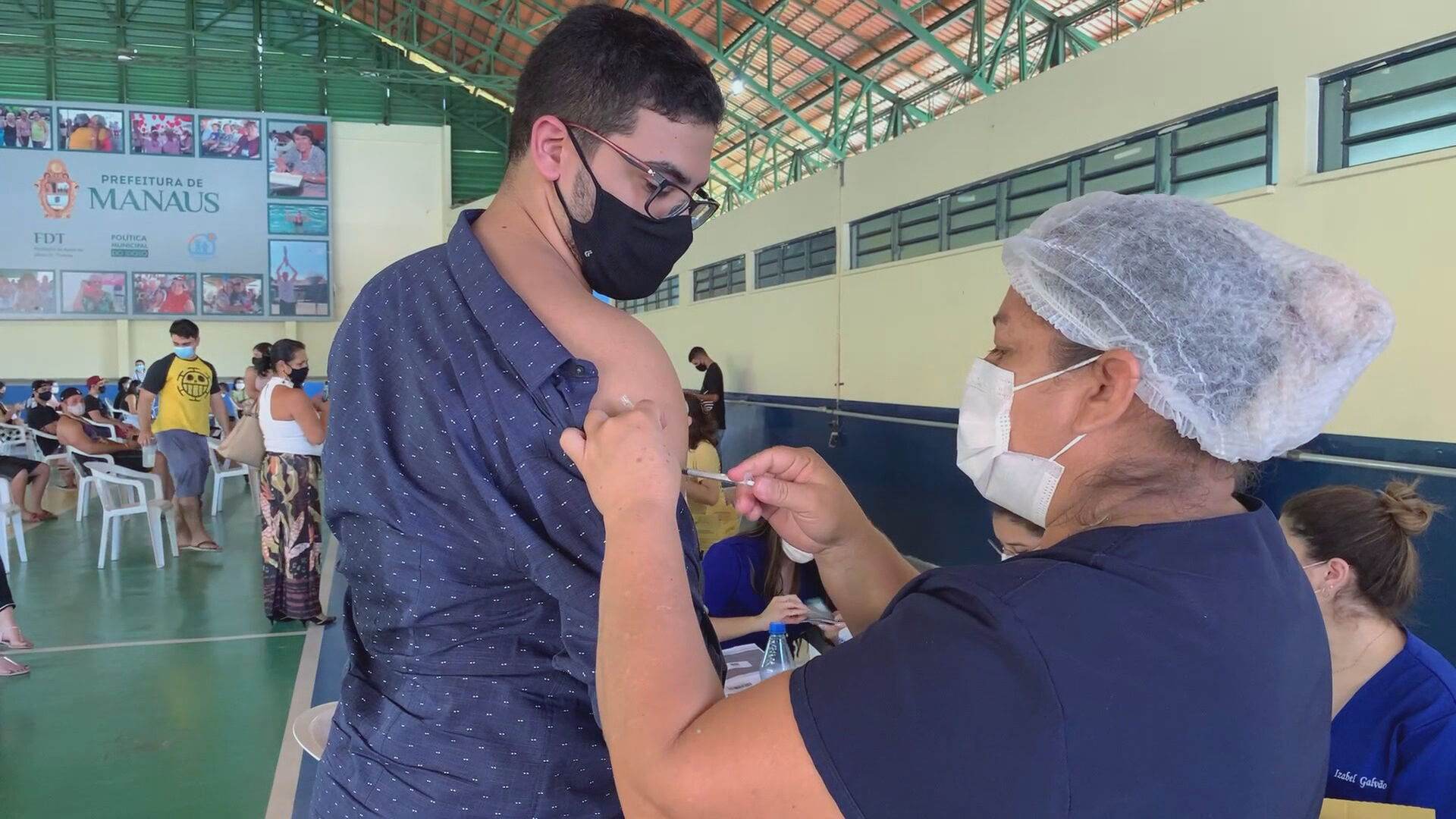 Vacinação de jovens no Amazonas (10,Jul.2021)