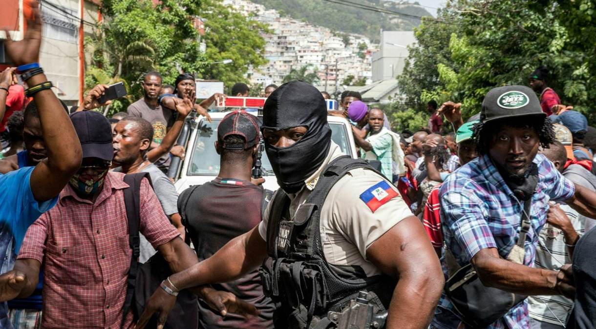 Polícia haitiana